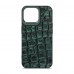 Чехол накладка Harder PU Kaiju Skin для Apple iPhone 14 Pro Max Green (ARM76864)
