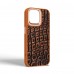 Чехол накладка Harder PU Kaiju Skin для Apple iPhone 14 Pro Max Orange (ARM76867)
