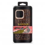 Чехол накладка Harder PU Kaiju Skin для Apple iPhone 14 Pro Max Orange (ARM76867)