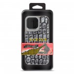 Чехол накладка Harder PU Kaiju Skin для Apple iPhone 14 Pro Max Grey (ARM76868)
