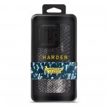 Чехол накладка Harder PU Lizard для Apple iPhone 15 Pro Black (ARM76869)