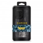 Чехол накладка Harder PU Lizard для Apple iPhone 15 Pro Max Black (ARM76873)