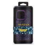 Чехол накладка Harder PU Lizard для Apple iPhone 14 Pro Purple (ARM76878)