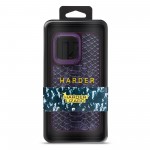 Чехол накладка Harder PU Lizard для Apple iPhone 14 Pro Max Purple (ARM76882)