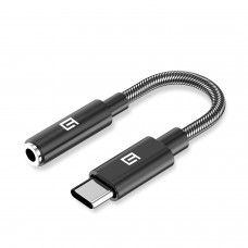 Адаптер ArmorStandart Type-C-3.5мм (mini-Jack) Black (ARM76887)