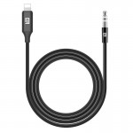 Кабель ArmorStandart Lightning-3.5мм (mini-Jack) Male 1m Black (ARM76889)
