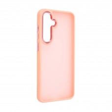 Чехол накладка ArmorStandart TPU Frame для Samsung S24 FE Pink Sand (ARM76915)
