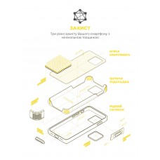 Чехол накладка ArmorStandart TPU ICON2 для Apple iPhone 15 Sunshine (ARM77000)