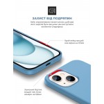 Чехол накладка ArmorStandart TPU ICON2 для Apple iPhone 15 Light Blue (ARM77001)