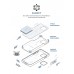 Чехол накладка ArmorStandart TPU ICON2 MagSafe для Apple iPhone 15 Light Blue (ARM77012)