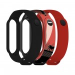 Ремешок ArmorStandart для Xiaomi Mi Band 7/6/5 Bat siluet 3шт (ARM77057)