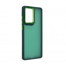 Чехол накладка ArmorStandart TPU Frame для Motorola G85 5G Dark Green (ARM77266)