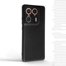 Чехол накладка TPU Armorstandart Matte Slim Fit для Motorola Edge 50 Ultra Camera cover Black (ARM77290)