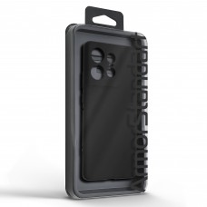 Чехол накладка TPU ArmorStandart Matte Slim Fit для Motorola Edge 50 Pro Camera Cover Black (ARM77291)