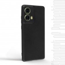 Чехол накладка TPU Armorstandart Matte Slim Fit для Motorola G85 5G Camera cover Black (ARM77296)