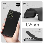 Чехол накладка TPU Armorstandart Matte Slim Fit для Motorola G85 5G Camera cover Black (ARM77296) Чехол накладка TPU Armorstandart Matte Slim Fit для Motorola G85 5G Camera cover Black (ARM77296)