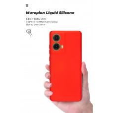 Чехол накладка ArmorStandart TPU ICON для Motorola G85 5G Camera cover Red (ARM77299)