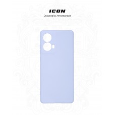 Чехол накладка ArmorStandart TPU ICON для Motorola G85 5G Camera cover Lavender (ARM77300)