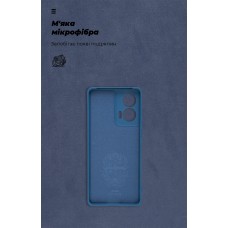 Чехол накладка ArmorStandart TPU ICON для Motorola Edge 50 Fusion Camera cover Blue (ARM77302)