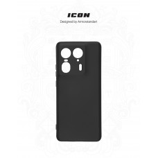 Чехол накладка ArmorStandart TPU Icon для Motorola Edge 50 Ultra Camera cover Black (ARM77309)