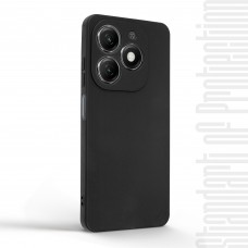Чехол накладка TPU Armorstandart Matte Slim Fit для Tecno Spark 20 (KJ5n) Camera cover Black (ARM77698)