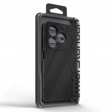 Чехол накладка TPU Armorstandart Matte Slim Fit для Tecno Spark 20 (KJ5n) Camera cover Black (ARM77698)