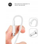 Сетевое зарядное устройство ArmorStandart AR-TA800W 1Type-C PD 25W 3A white + кабель Type-C-Lightning (ARM77719)