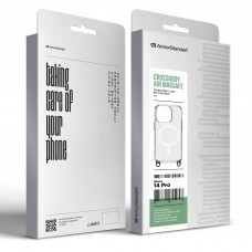Чехол накладка ArmorStandart TPU Crossbody Air MagSafe для Apple iPhone 14 Pro Clear (ARM77791)