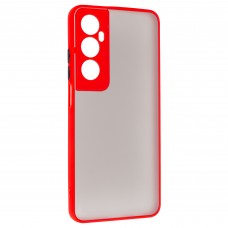 Чехол накладка ArmorStandart PC Frosted Matte для Realme C65 4G Red (ARM77888)