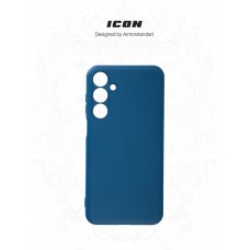 Чехол накладка ArmorStandart TPU ICON для Samsung M35 5G (M356) Camera cover Blue (ARM77973)