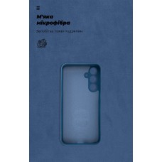 Чехол накладка ArmorStandart TPU ICON для Samsung M35 5G (M356) Camera cover Blue (ARM77973)