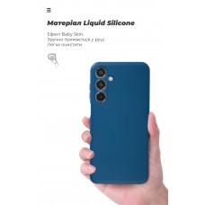Чехол накладка ArmorStandart TPU ICON для Samsung M35 5G (M356) Camera cover Blue (ARM77973)