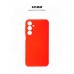 Чехол накладка ArmorStandart TPU ICON для Samsung M35 5G (M356) Camera cover Red (ARM77974)
