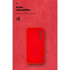 Чехол накладка ArmorStandart TPU ICON для Samsung M35 5G (M356) Camera cover Red (ARM77974)