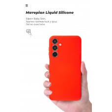 Чехол накладка ArmorStandart TPU ICON для Samsung M35 5G (M356) Camera cover Red (ARM77974)