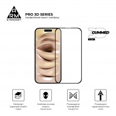Защитное стекло ArmorStandart Pro 3D для Apple iPhone 16 Black (ARM78032)