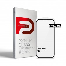 Защитное стекло ArmorStandart Pro 3D для Apple iPhone 16 Black (ARM78032)