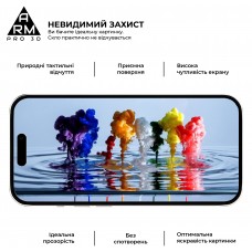 Защитное стекло ArmorStandart Pro 3D для Apple iPhone 16 Black (ARM78032)