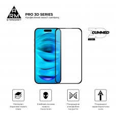Защитное стекло ArmorStandart Pro 3D для Apple iPhone 16 Plus Black (ARM78033)
