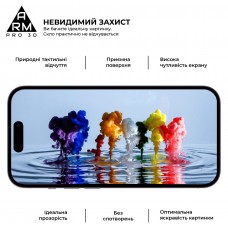 Защитное стекло ArmorStandart Pro 3D для Apple iPhone 16 Plus Black (ARM78033)