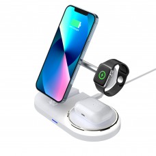 Безпроводное зарядное устройство ArmorStandart H101 MagSafe 15W Type-C 3A White (ARM78102)