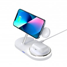 Безпроводное зарядное устройство ArmorStandart H101 MagSafe 15W Type-C 3A White (ARM78102)