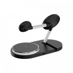 Безпроводное зарядное устройство ArmorStandart H101 MagSafe 15W Type-C 3A Black (ARM78103)