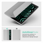 Чехол книжка ArmorStandart PU Smart Fold Pen для Apple iPad Air 11 (2024) Light Grey (ARM78123)