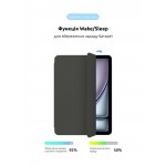 Чехол книжка TPU ArmorStandart Smart Case для Apple iPad Air 11 2024 Charcoal Grey (ARM78143)