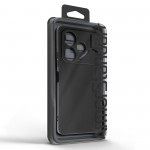 Чехол накладка TPU Armorstandart Matte Slim Fit для Tecno Pova 6 (LI7) Camera cover Black (ARM78190)