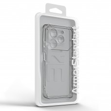 Чехол накладка TPU ArmorStandart Air Force для Tecno Pova 6 Neo (LI6) Camera cover Clear (ARM78226)