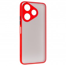 Чехол накладка ArmorStandart PC Frosted Matte для Xiaomi Redmi 13 4G / Poco M6 4G Red (ARM78271)