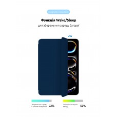 Чехол книжка TPU ArmorStandart Smart Case для Apple iPad Pro 11 2024 Midnight Blue (ARM78296)