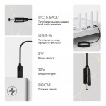 Кабель питания ArmorStandart USB - DC 5.5x2.1 12V 0.8m Black (ARM78384)